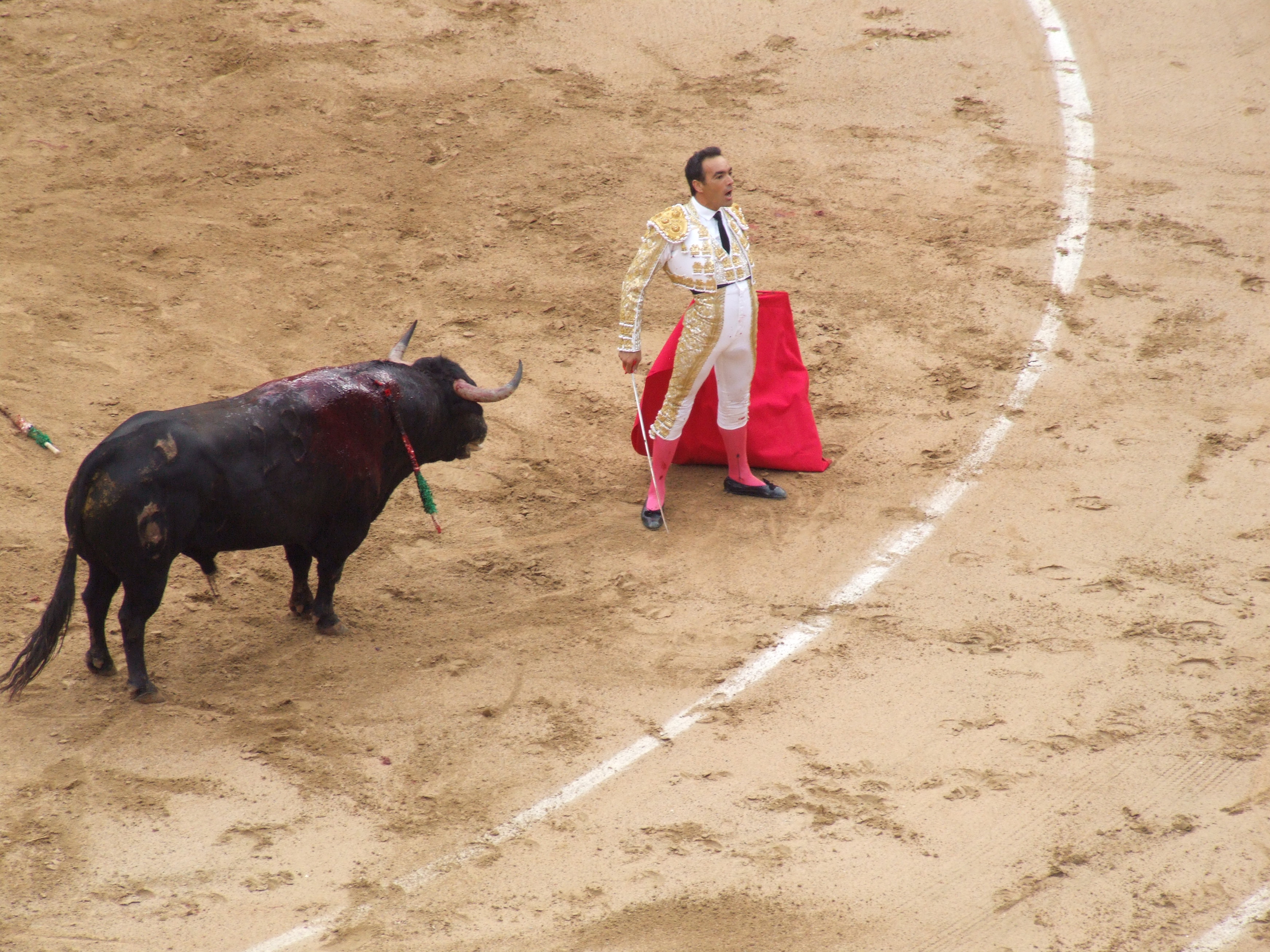 Corrida ve španělské aréně